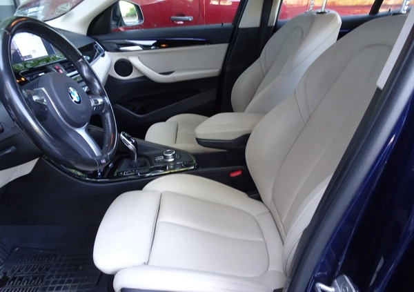 BMW X2 cena 93550 przebieg: 52000, rok produkcji 2018 z Wrocław małe 742